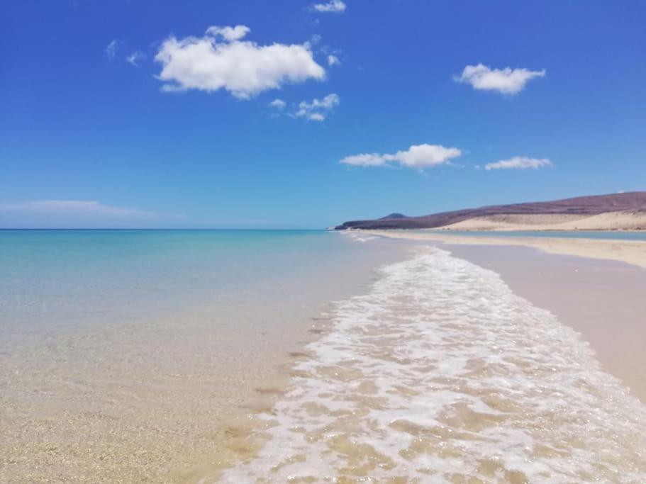Blue Ocean Corralejo: Sunny Terrace, Pool, Wifi Apartment Exterior foto